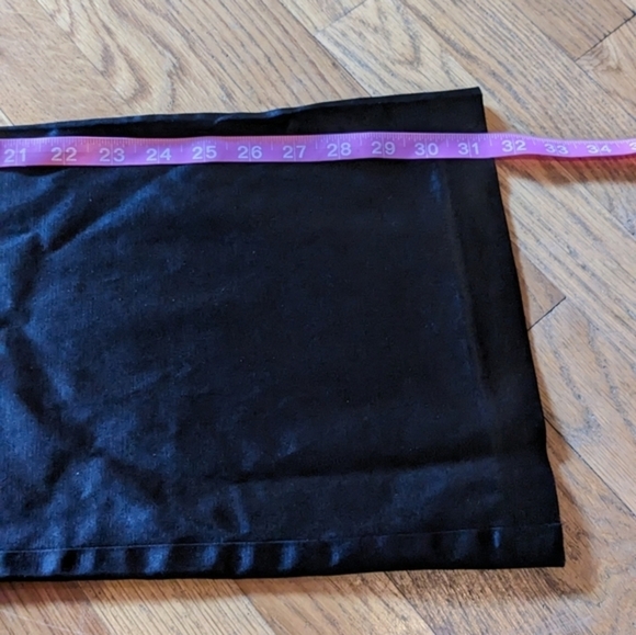 INC International Concepts Size 10 Black Shiney Boot Cut Pants - Picture 9 of 9